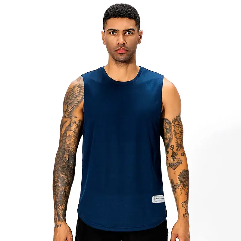 Men's Teal Sleeveless Vest & Shorts Set