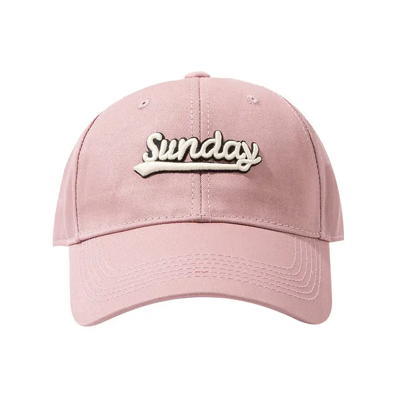 Sunday Lettered Canvas Cap Extra Large Navy - Image 13