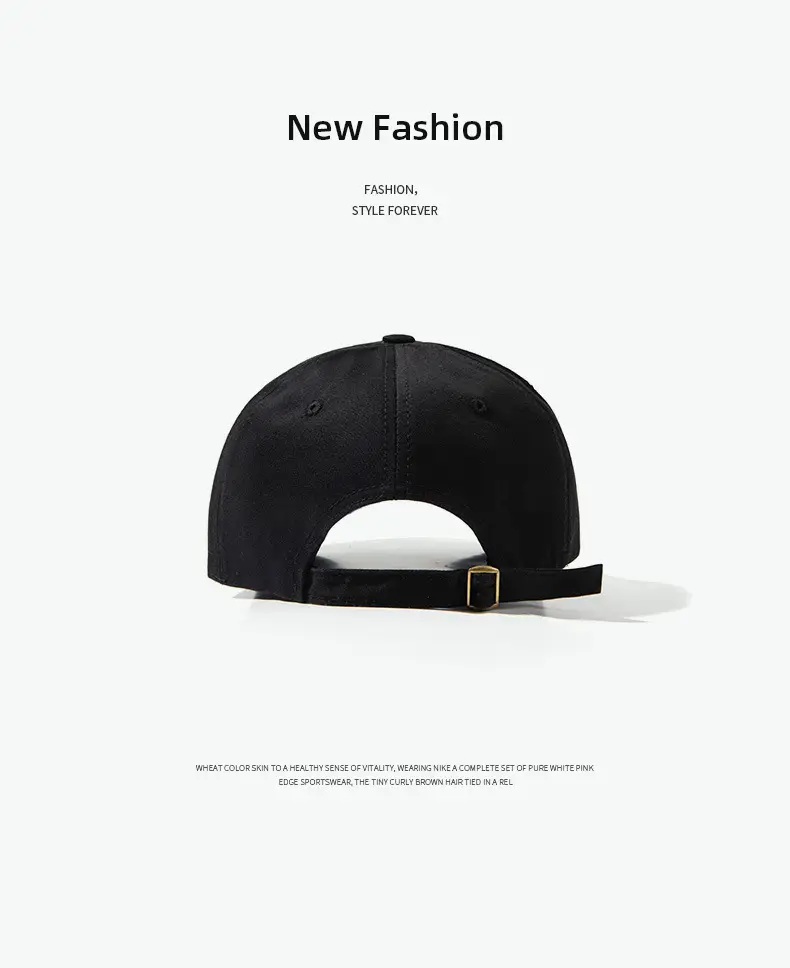Sunday Lettered Canvas Cap Extra Large Navy — feature 4
