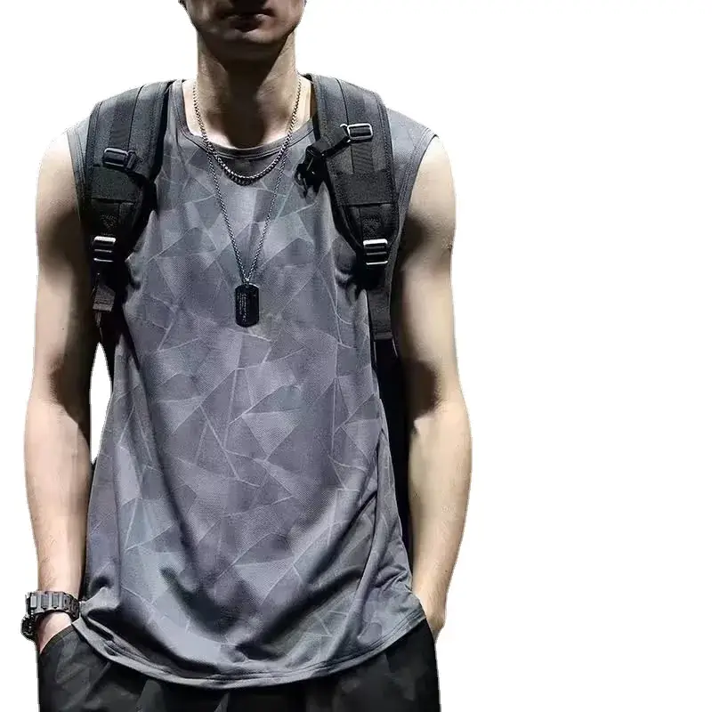 Men's Lazy Ice Silk Round Neck Sweatshirt Black