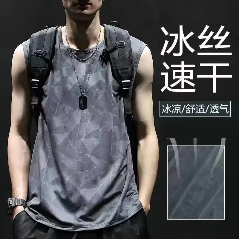 Men's Lazy Ice Silk Round Neck Sweatshirt Black — feature 6