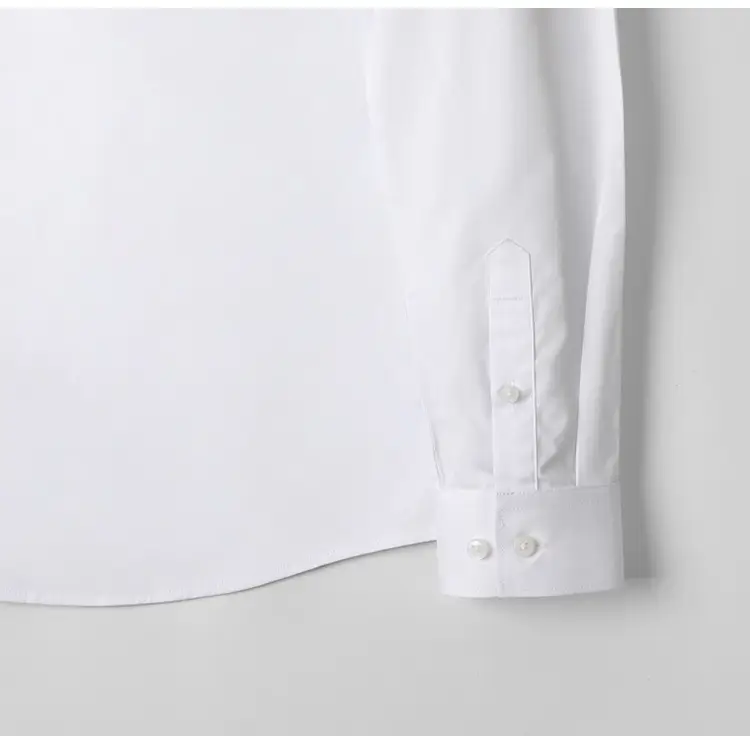 Men Blue Button Down Shirt with Tie — feature 12