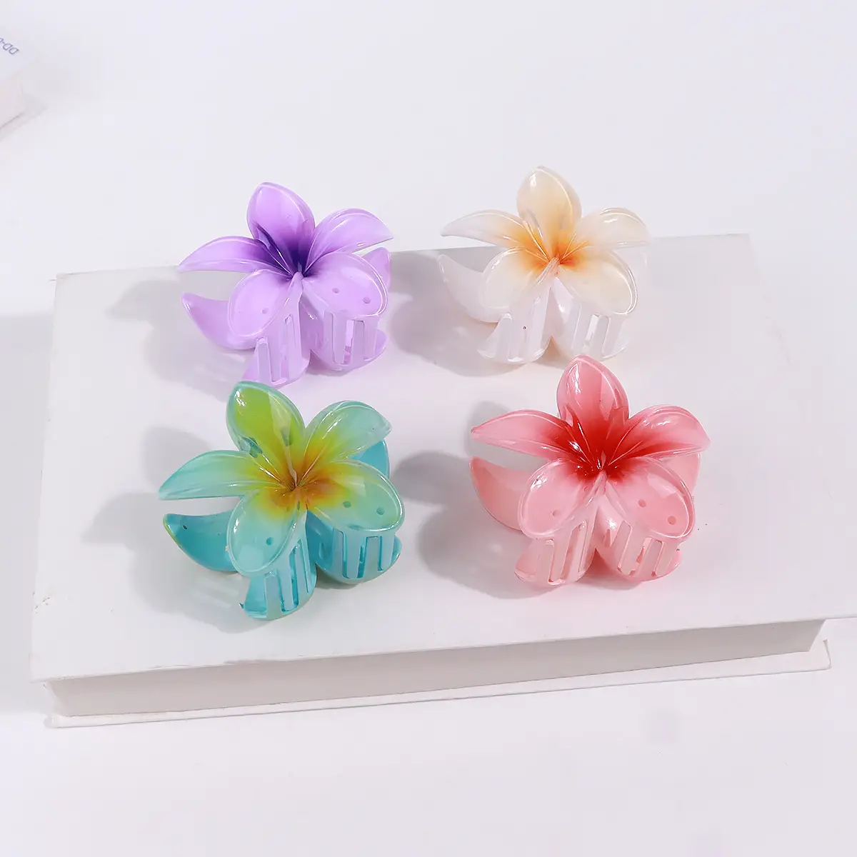 Cross-border Fraggots Shape Grab Hairpin Anti-real Bauhinia Flower - Image 12
