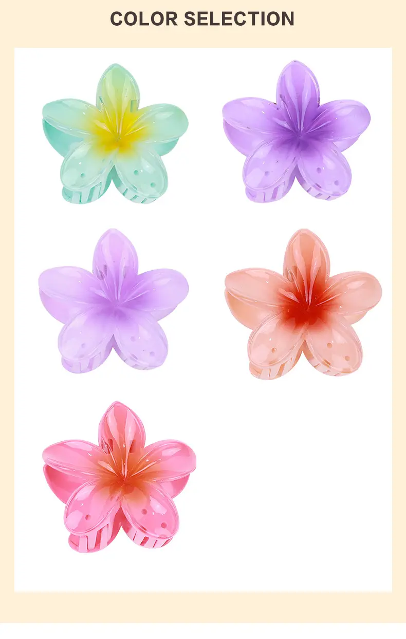 Cross-border Fraggots Shape Grab Hairpin Anti-real Bauhinia Flower — feature 4