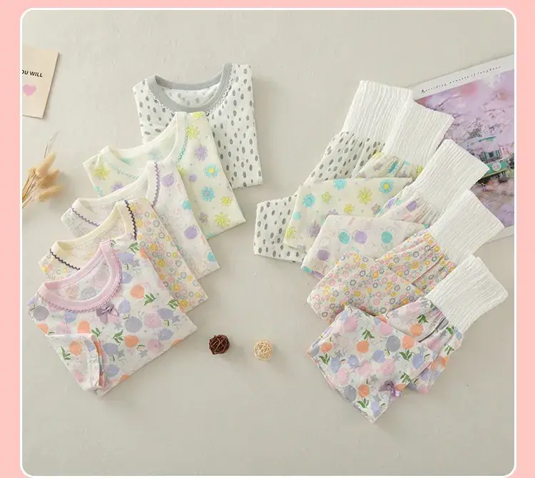 2023 Floral Baby Pajamas High Waist Belly Protector — feature 12