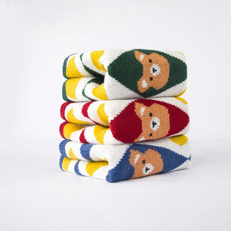 Green Bunny Knitted Vest for Kids - Image 9