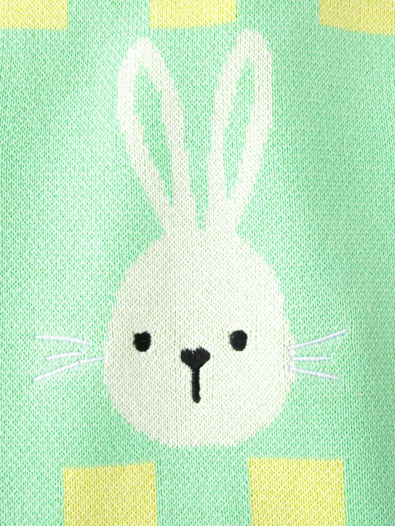 Green Bunny Knitted Vest for Kids — feature 14