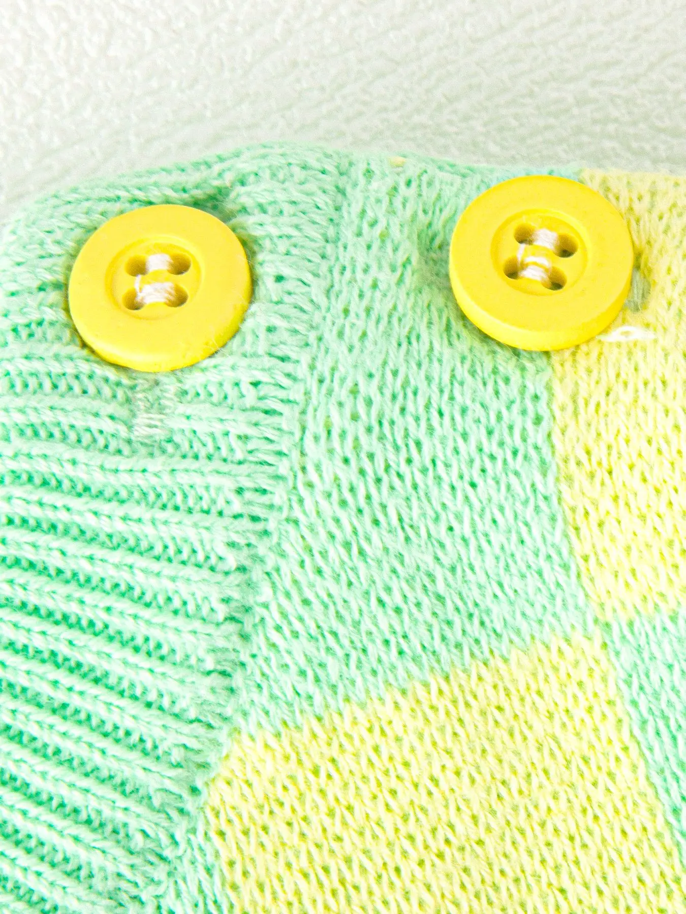 Green Bunny Knitted Vest for Kids — feature 15