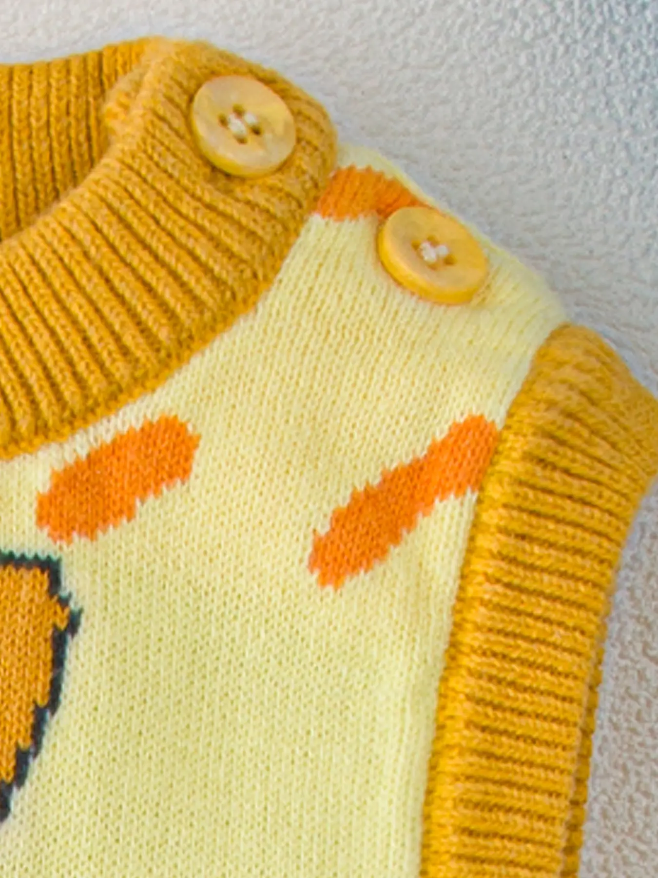 Green Bunny Knitted Vest for Kids — feature 20