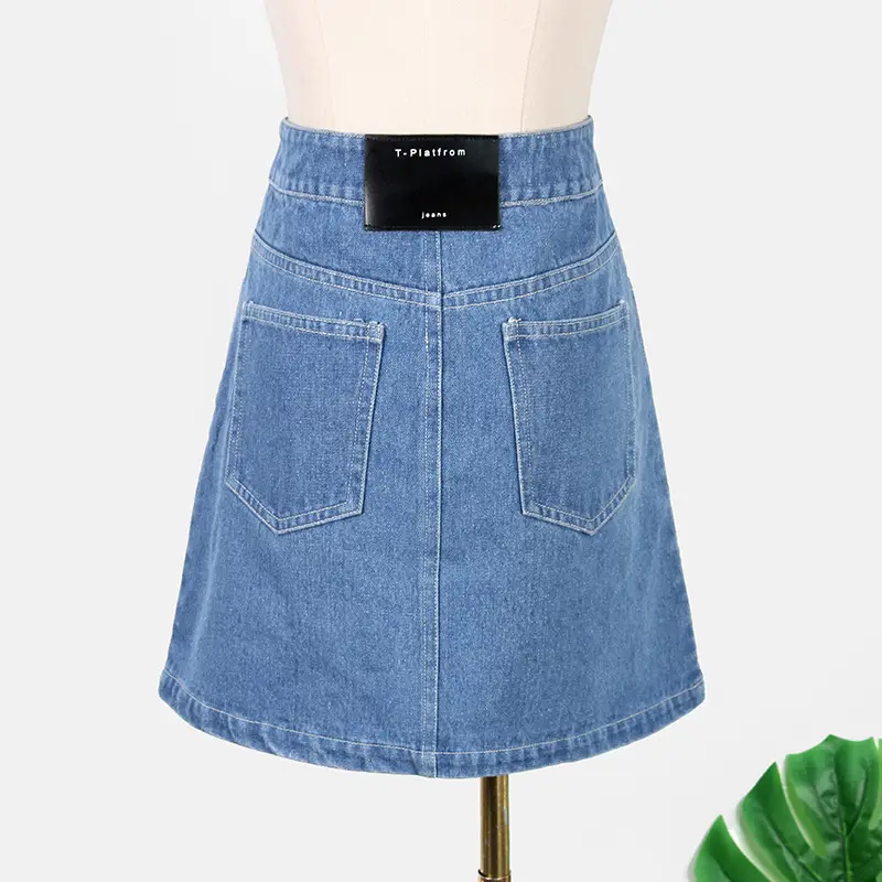 Denim Vest & Coat Set Retro Style Two Piece Suit — feature 24