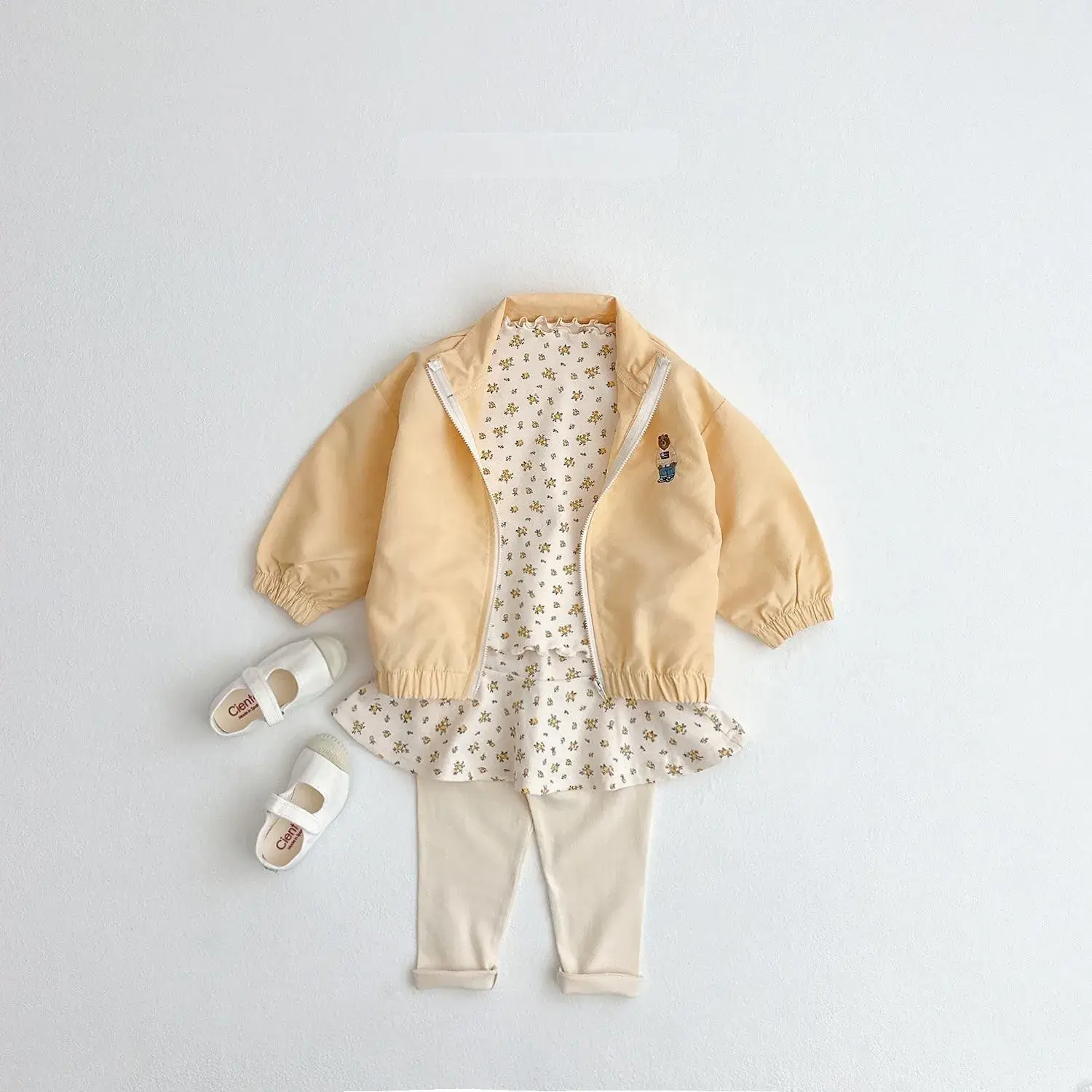 White Zipper Jacket for Boys Girls Baby Sun Protection — feature 28