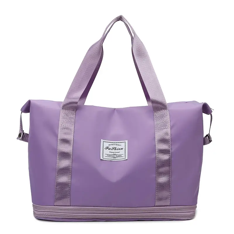 Blue Dry Wet Yoga Fitness Bag Large Capacity - Image 3