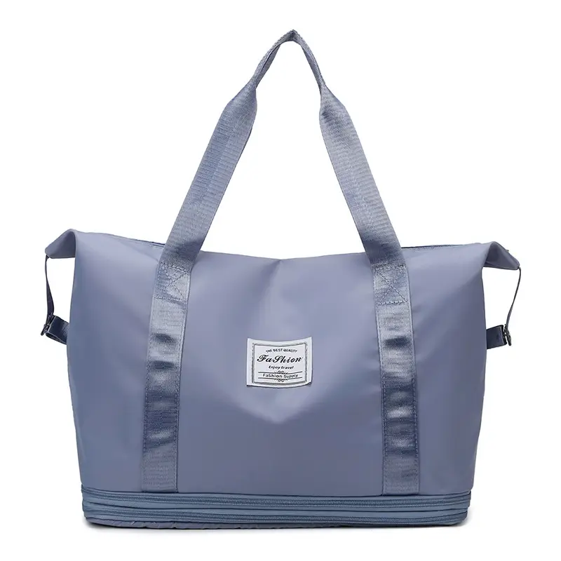 Blue Dry Wet Yoga Fitness Bag Large Capacity - Image 4