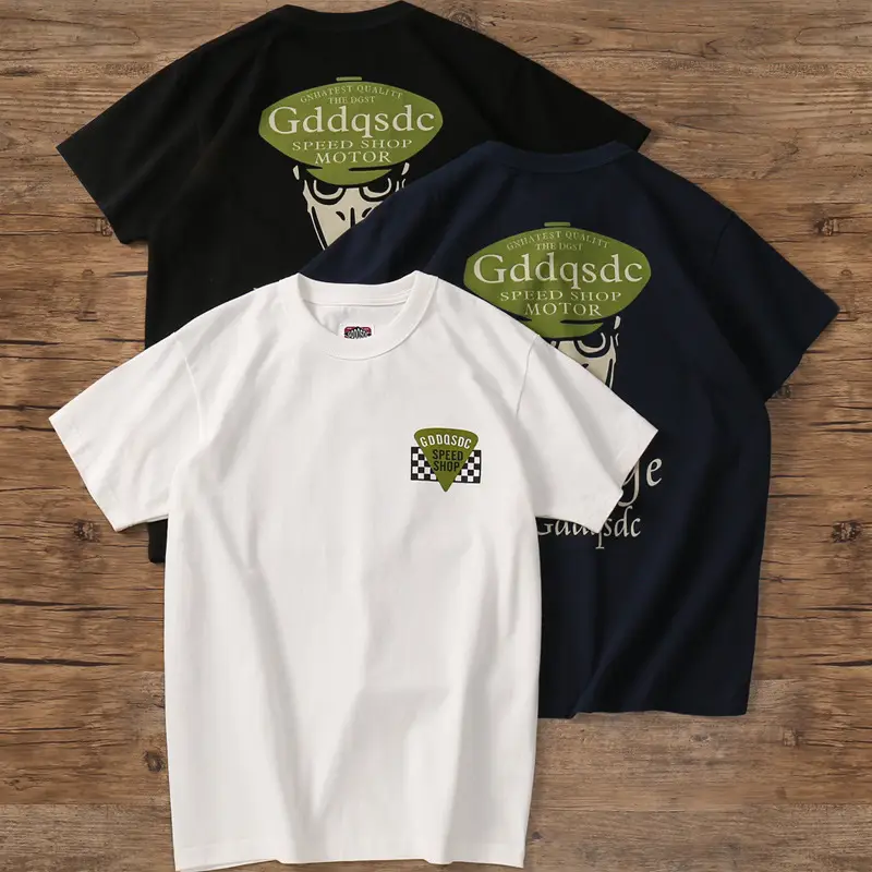 Men White Graphic T-Shirt with Harley Logo - Image 6