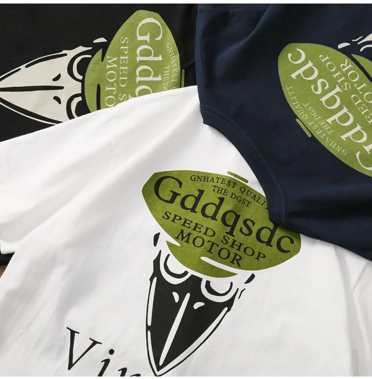 Men White Graphic T-Shirt with Harley Logo — feature 5