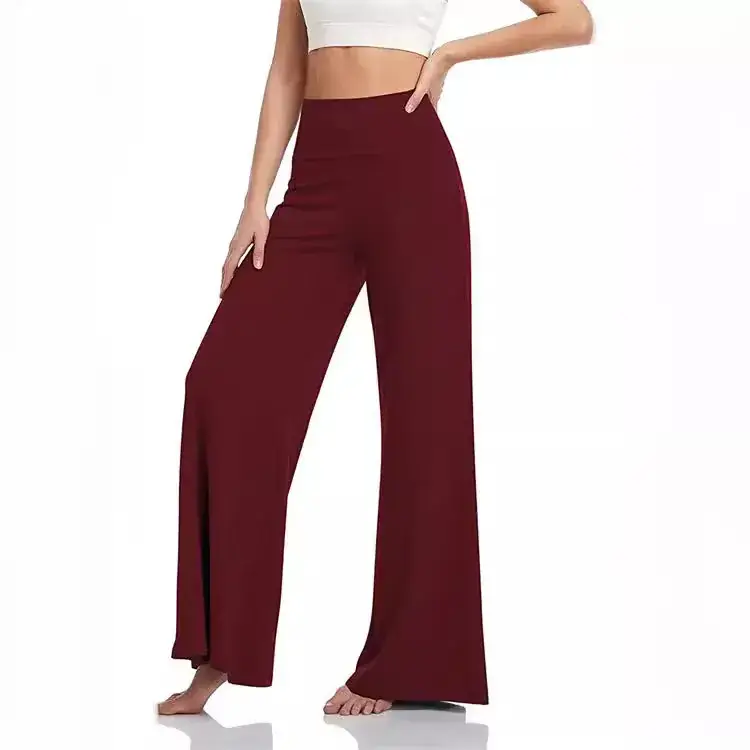 Wide Leg Pants High Waist Slimming Casual Pants - Image 9