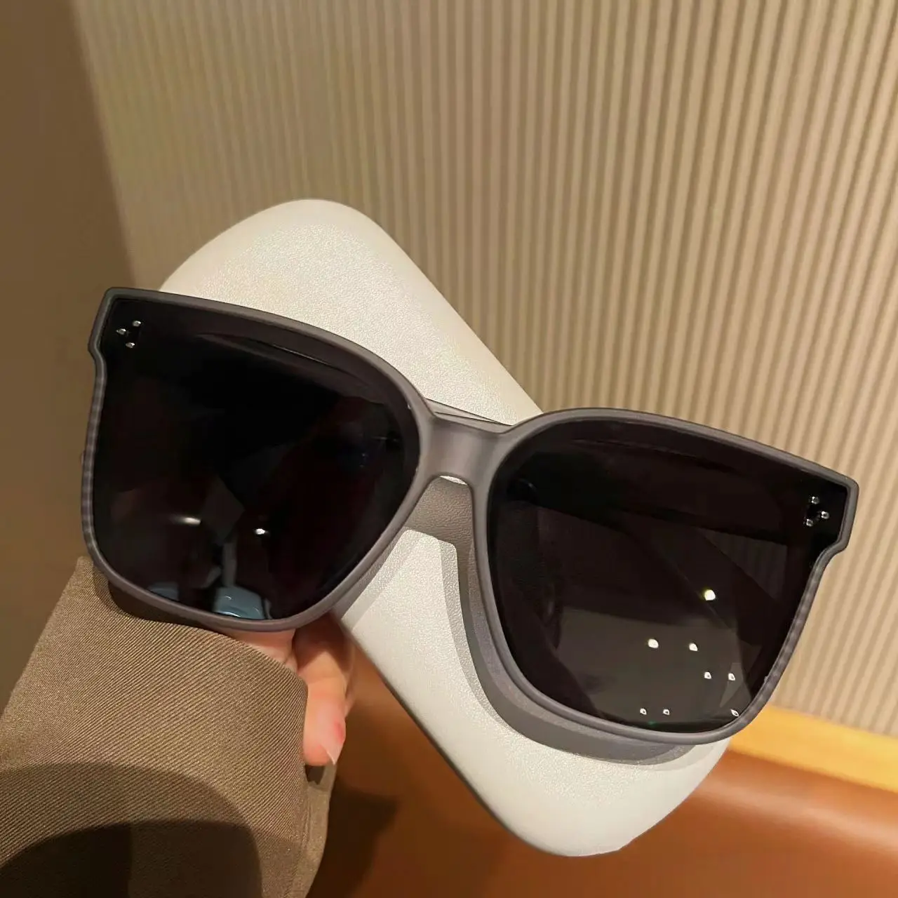 Korean Polarized Sunglasses for Men Women Myopia Glasses - Image 11