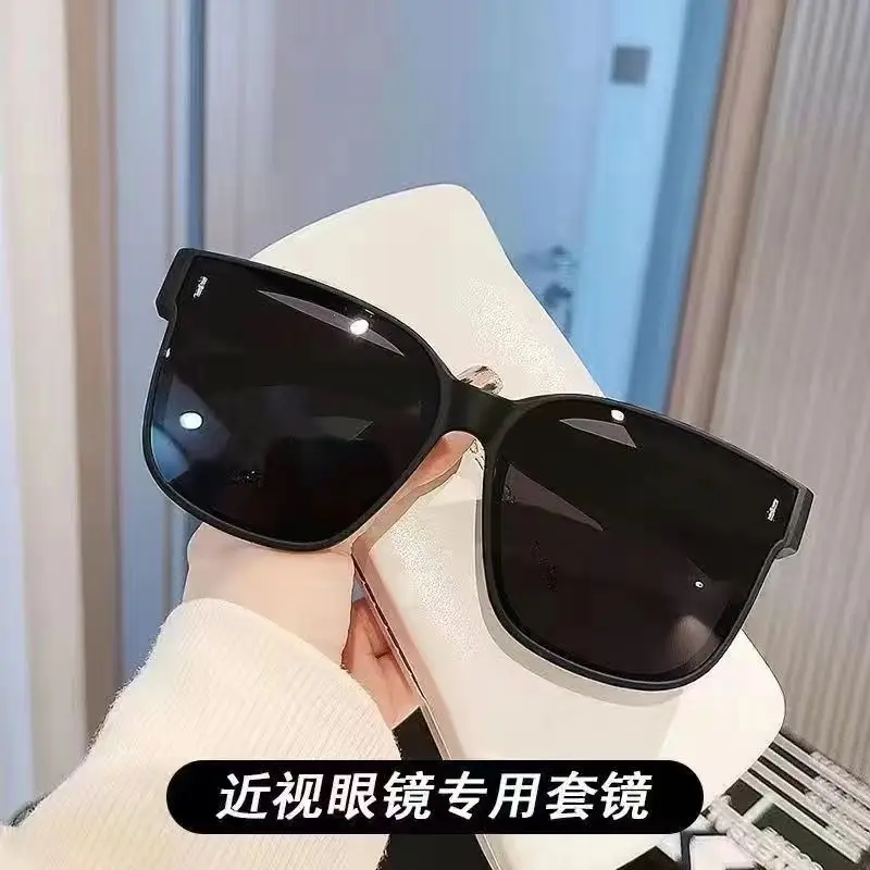 Korean Polarized Sunglasses for Men Women Myopia Glasses - Image 12