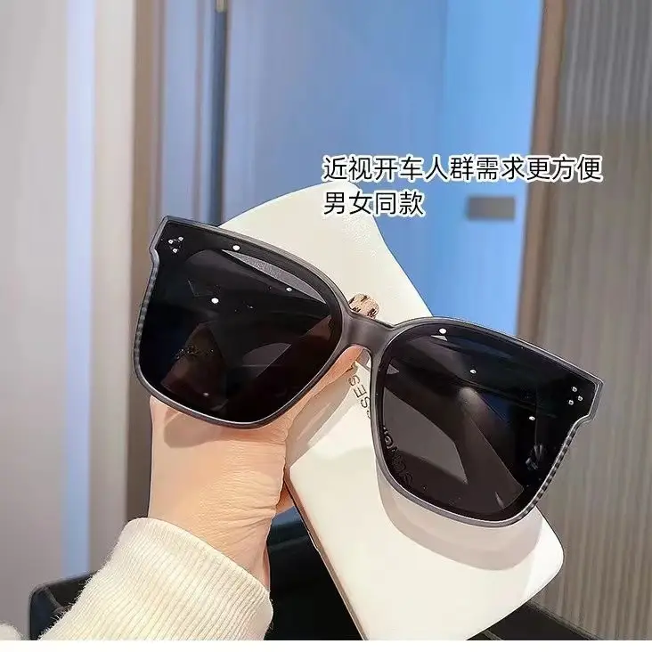Korean Polarized Sunglasses for Men Women Myopia Glasses - Image 4