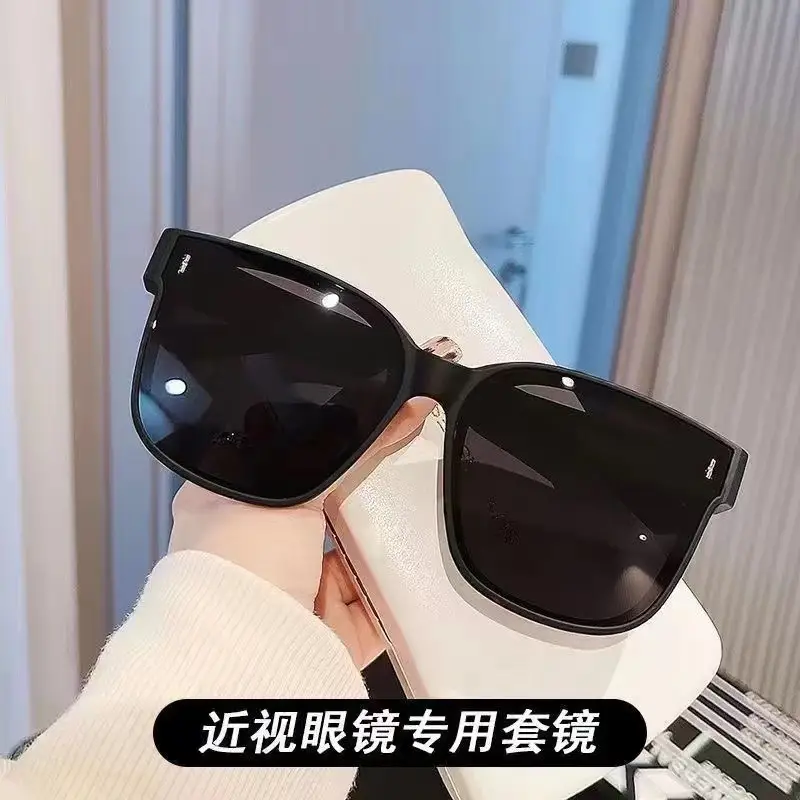 Korean Polarized Sunglasses for Men Women Myopia Glasses - Image 6