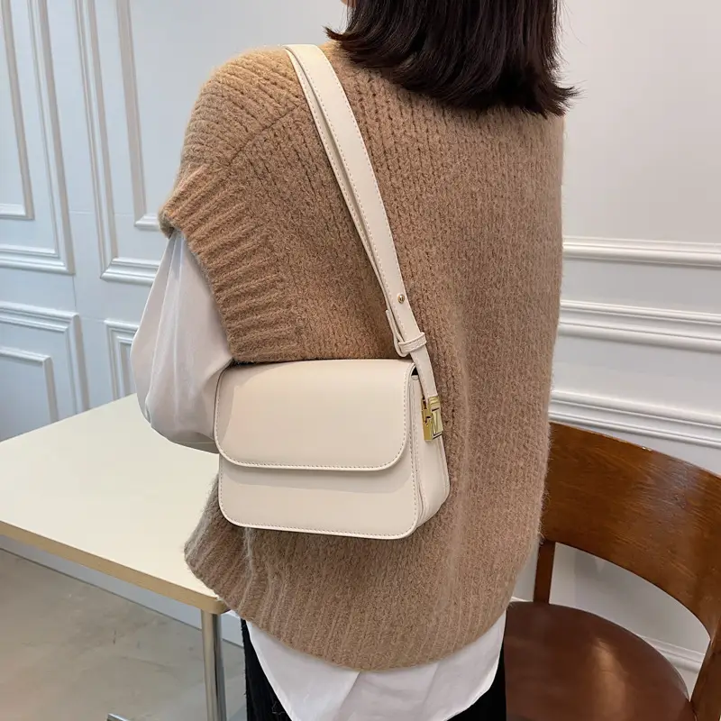 White Crossbody Bag for Women 2021 New Arrival - Image 3