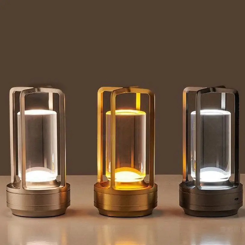 Touch Control Stainless Steel Table Lamp 1000 Lumens — feature 1