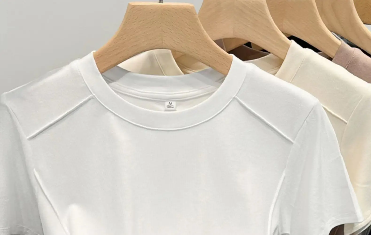 Women Summer T-Shirt Maroon Round Neck Slim Fit — feature 27