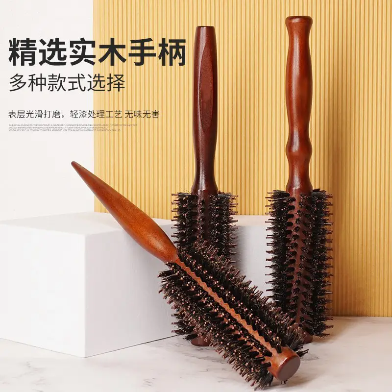 Purple Hair Comb for Curly Hair 22cm Length - Image 9