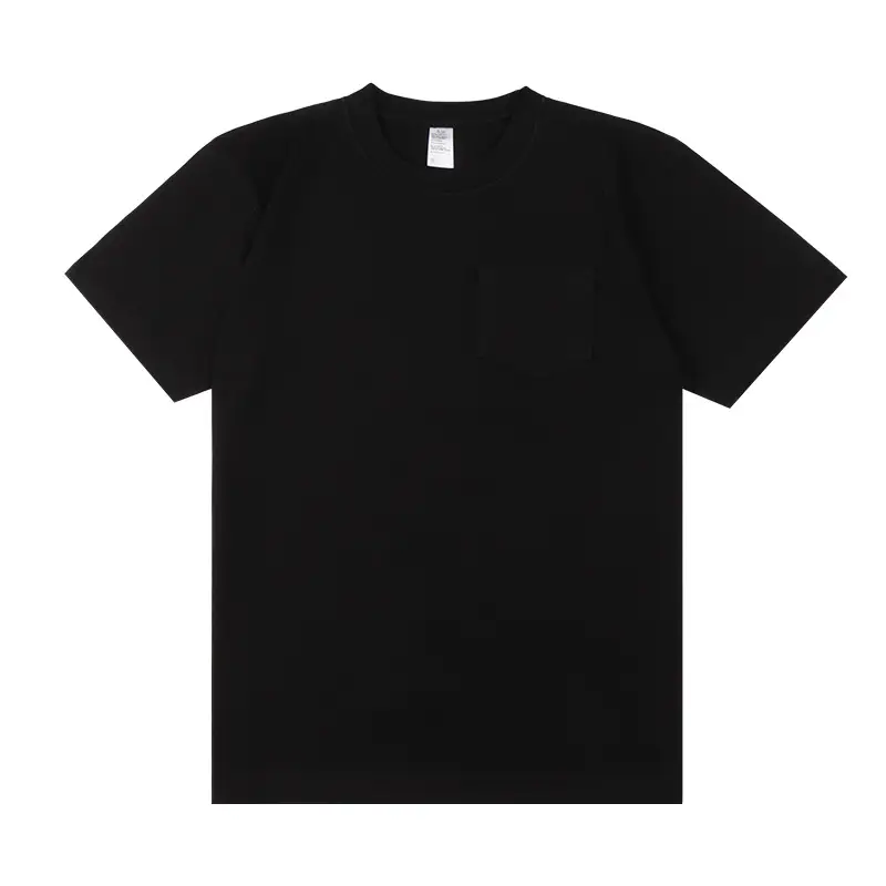 Men Women White Cotton T-Shirt 270g Xinjiang Crewneck