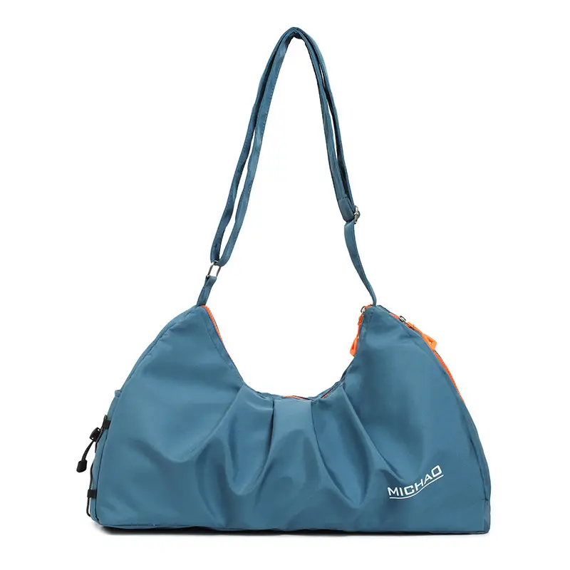 Pink Waterproof Shoulder Bag for Men Women Large Capacity - Image 3