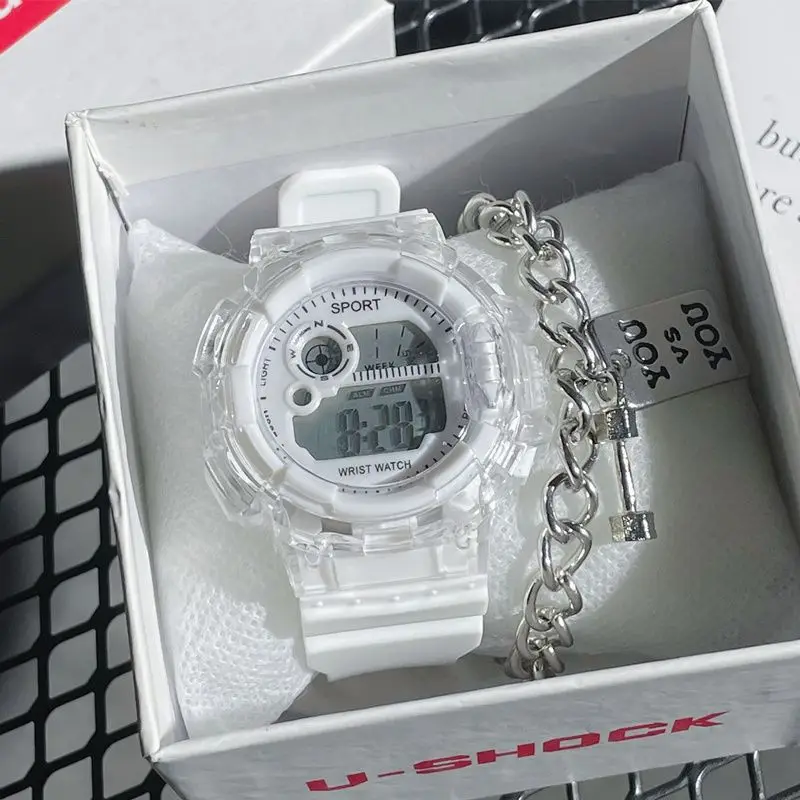 Unicorn Watch Women's Student Party High School High School Glacier White — feature 1