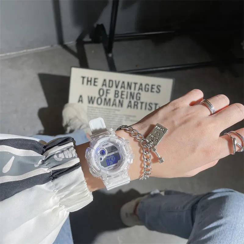 Unicorn Watch Women's Student Party High School High School Glacier White — feature 4
