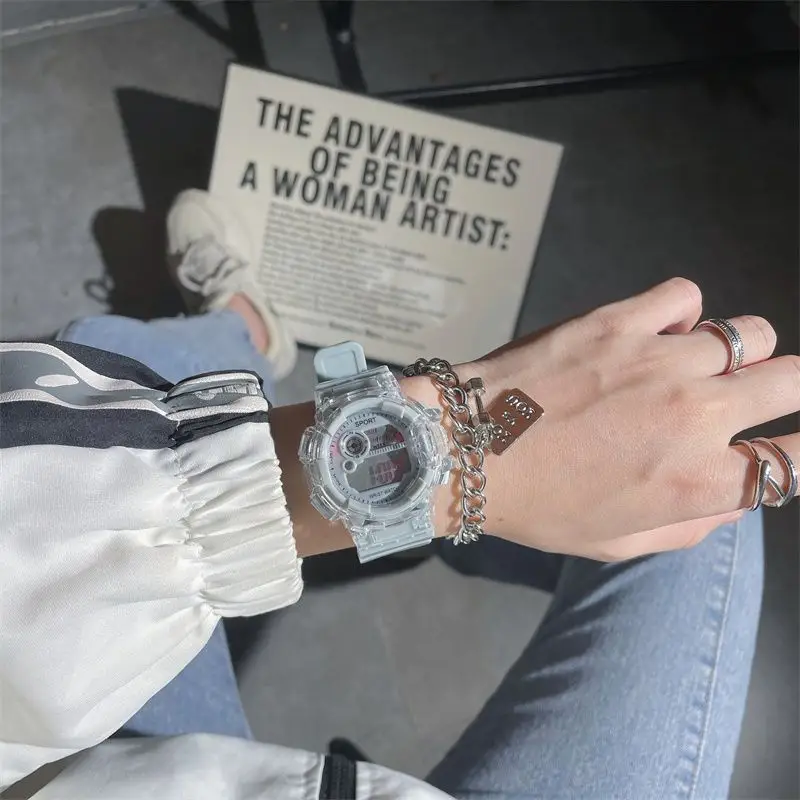 Unicorn Watch Women's Student Party High School High School Glacier White — feature 7