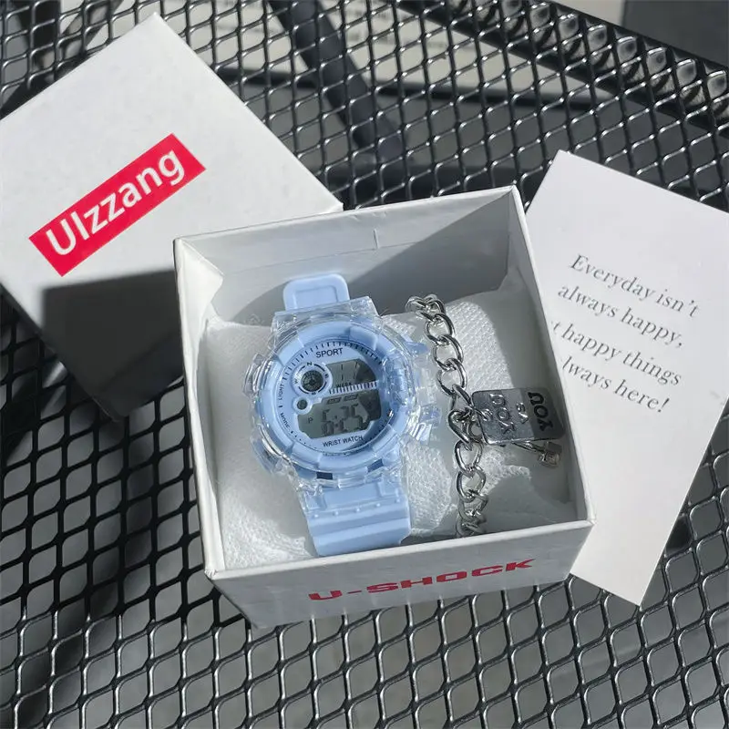 Unicorn Watch Women's Student Party High School High School Glacier White - Image 3