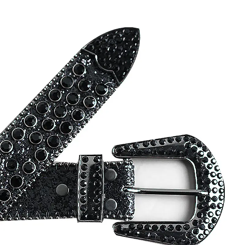 Cross-Border Unisex Crystal Belt with Hip-Hop Decor - Image 5