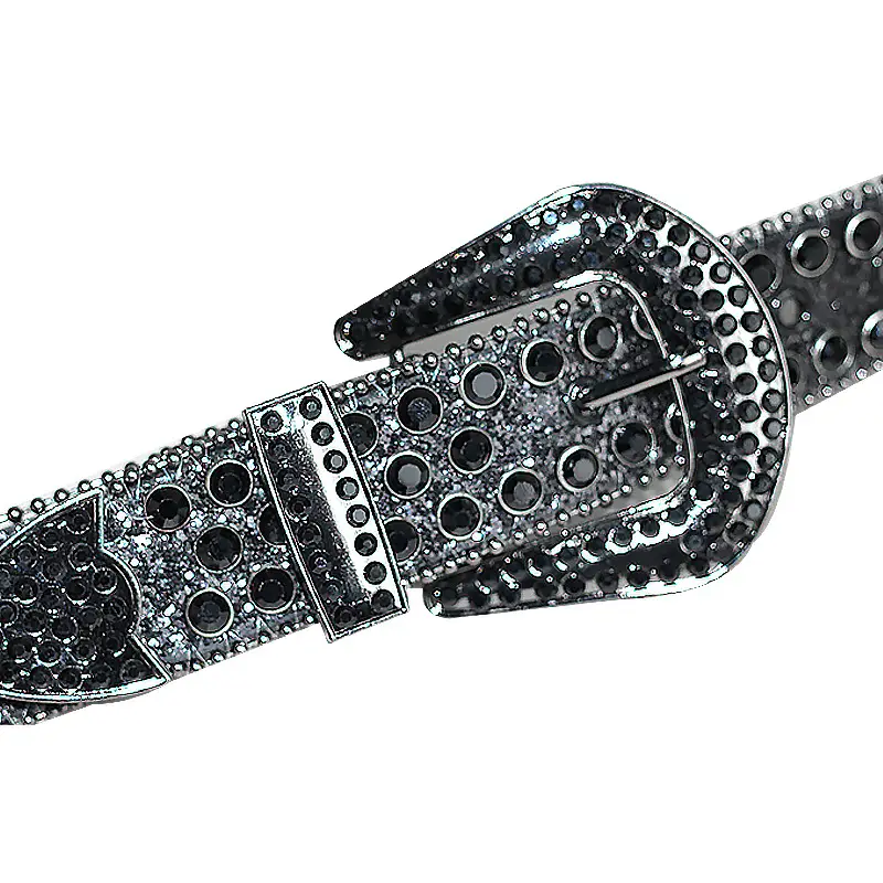 Cross-Border Unisex Crystal Belt with Hip-Hop Decor - Image 6