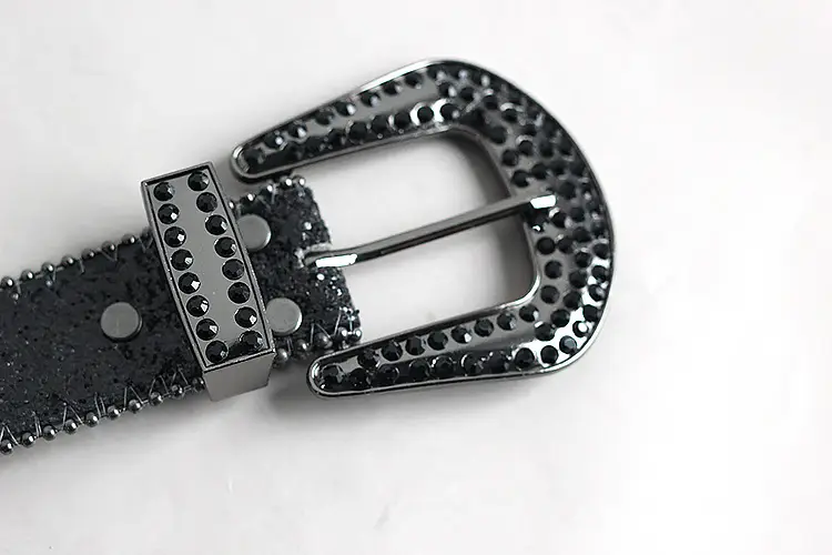 Cross-Border Unisex Crystal Belt with Hip-Hop Decor — feature 10