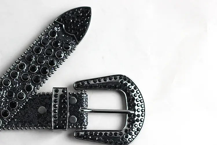 Cross-Border Unisex Crystal Belt with Hip-Hop Decor — feature 11