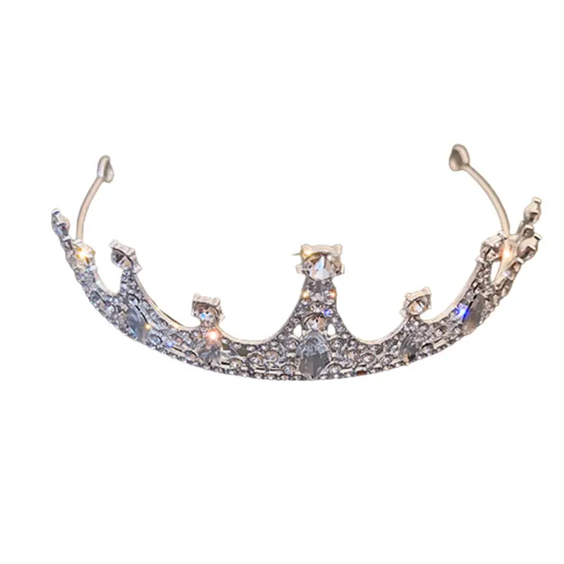 Princess Diamond Crown Headband for Women Party Wear - Image 6