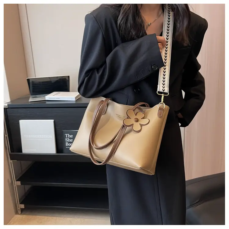 Women's Textured Crossbody Bag with Floral Design — feature 18