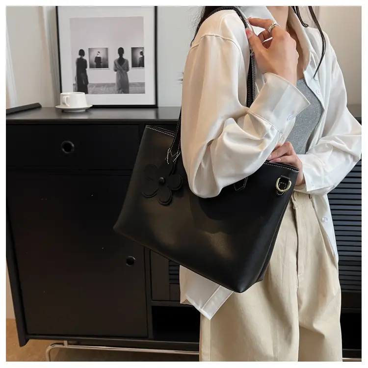 Women's Textured Crossbody Bag with Floral Design — feature 29