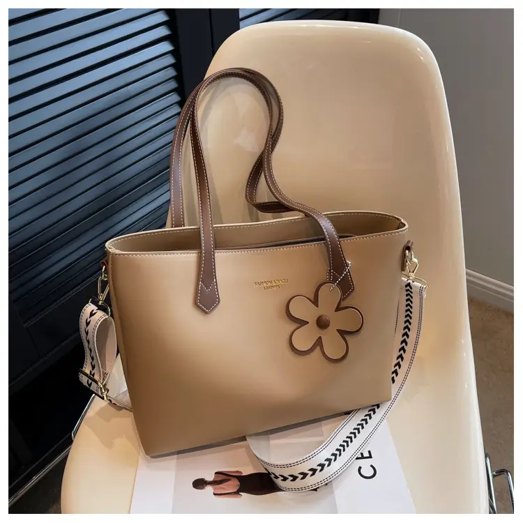 Women's Textured Crossbody Bag with Floral Design — feature 32