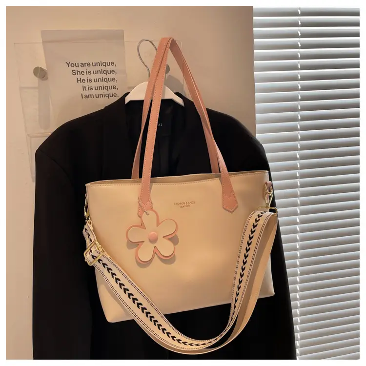 Women's Textured Crossbody Bag with Floral Design — feature 35