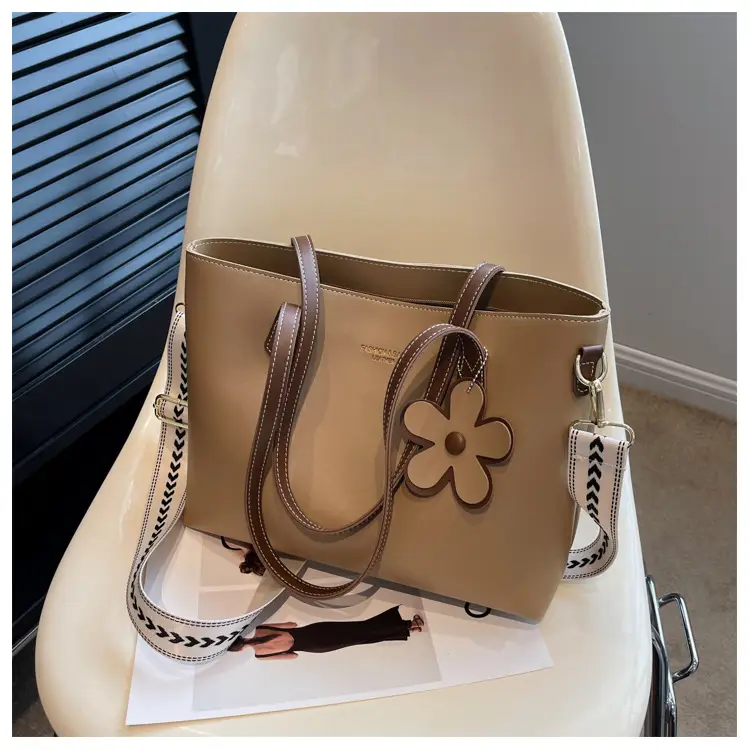 Women's Textured Crossbody Bag with Floral Design — feature 45