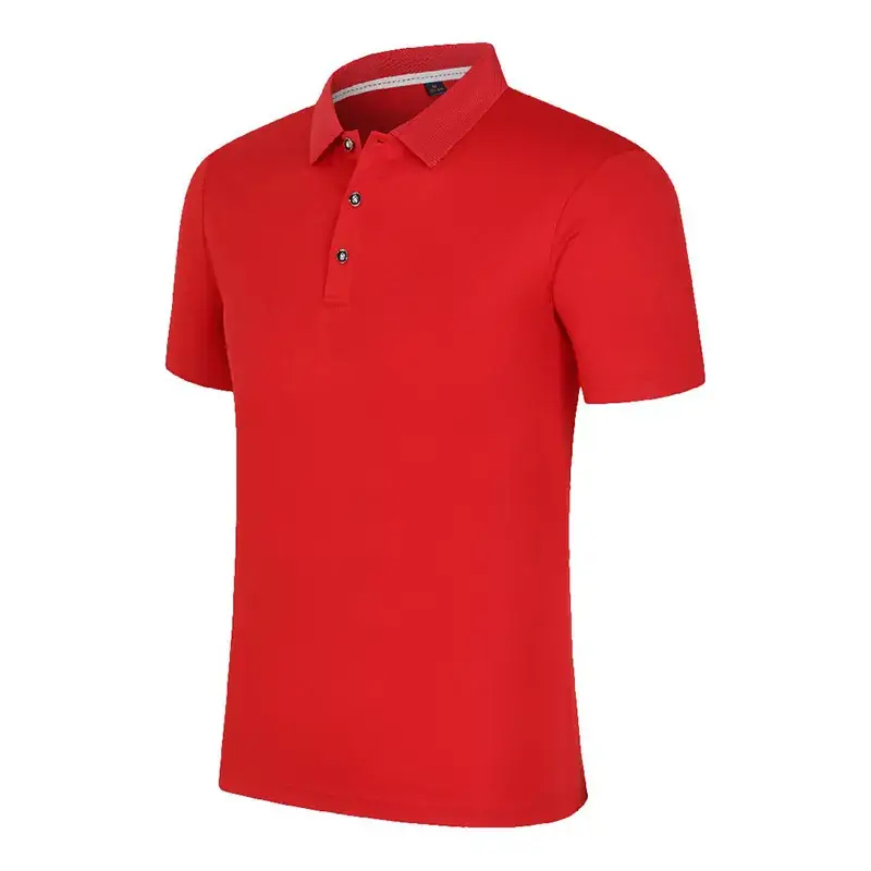 Green Polo Shirt Short Sleeve Quick Dry - Image 2