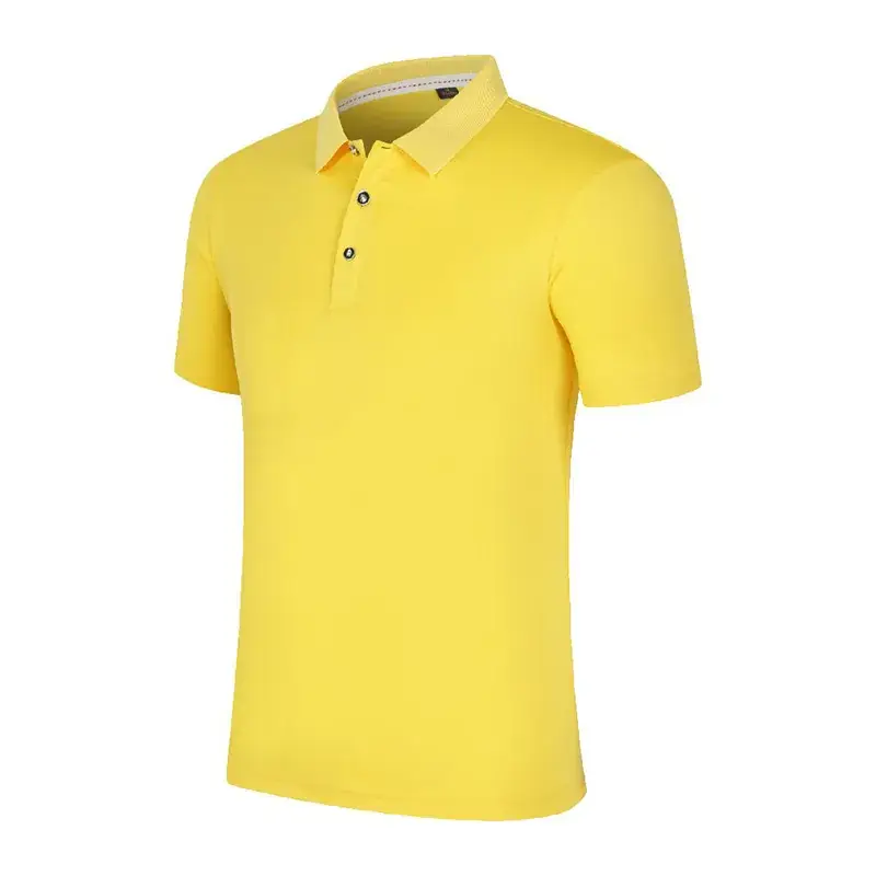 Green Polo Shirt Short Sleeve Quick Dry - Image 3