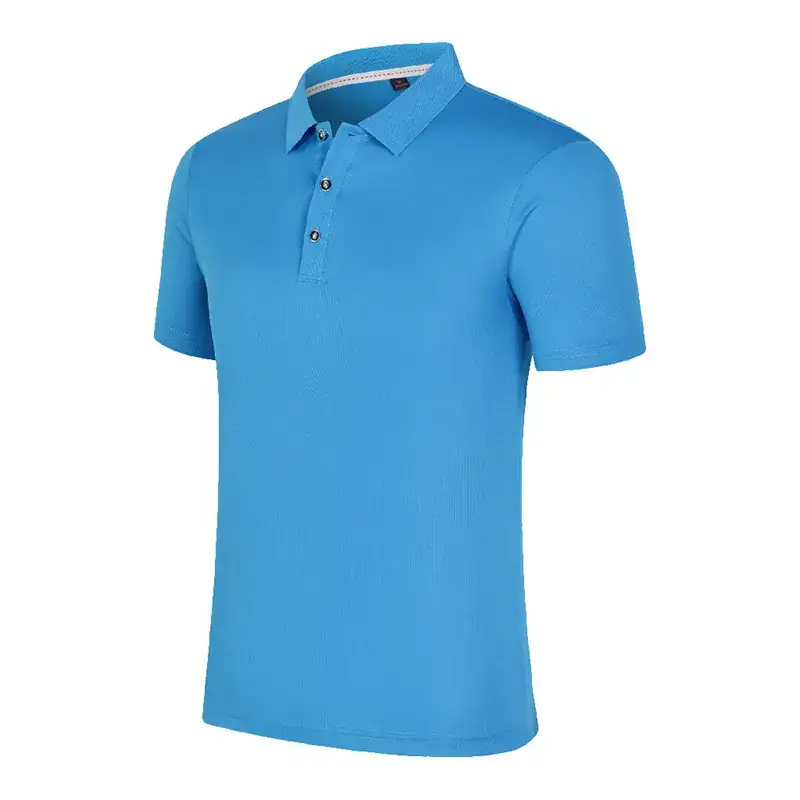 Green Polo Shirt Short Sleeve Quick Dry - Image 7