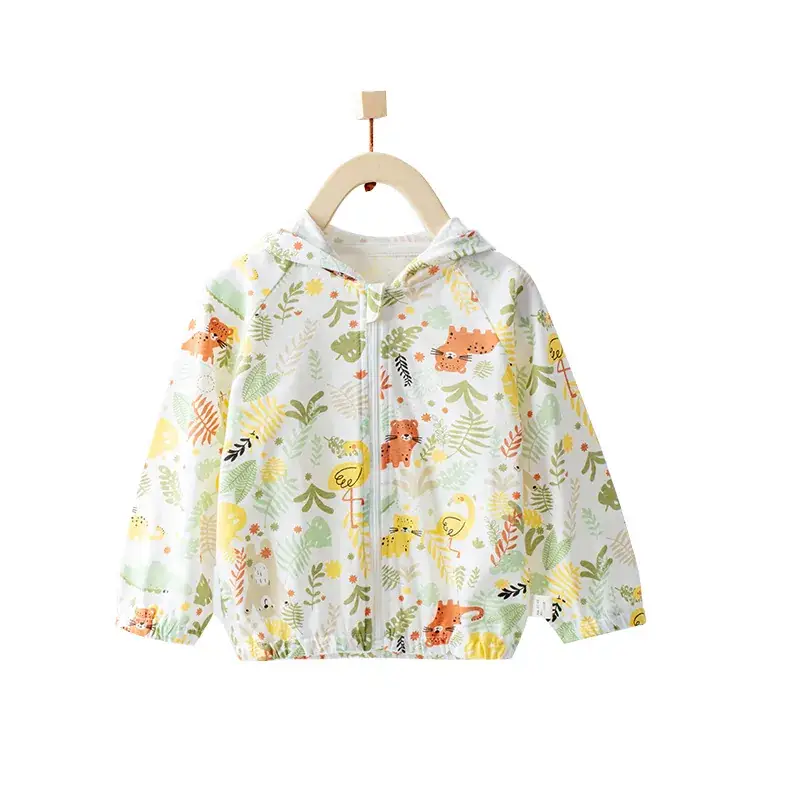 Baby Boys Girls Cotton Sun Protection Coat - Image 8