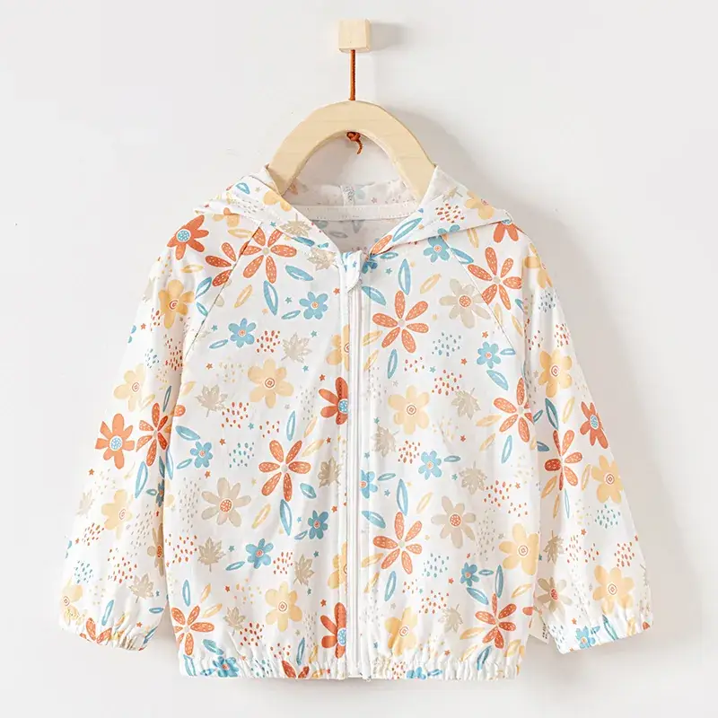Baby Boys Girls Cotton Sun Protection Coat - Image 3