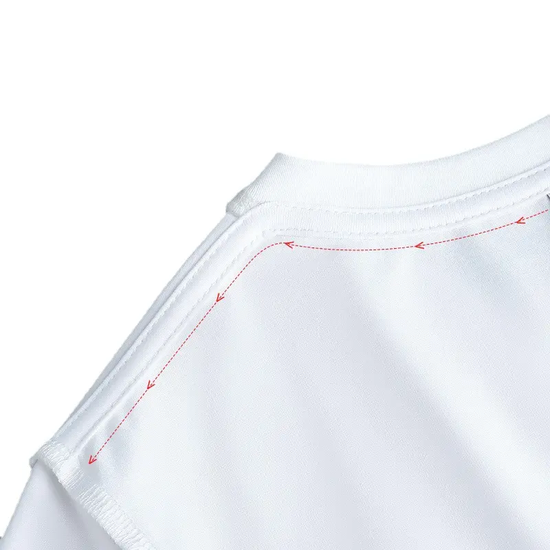 Pure Cotton White T-Shirt for Boys Girls Spring Summer - Image 4